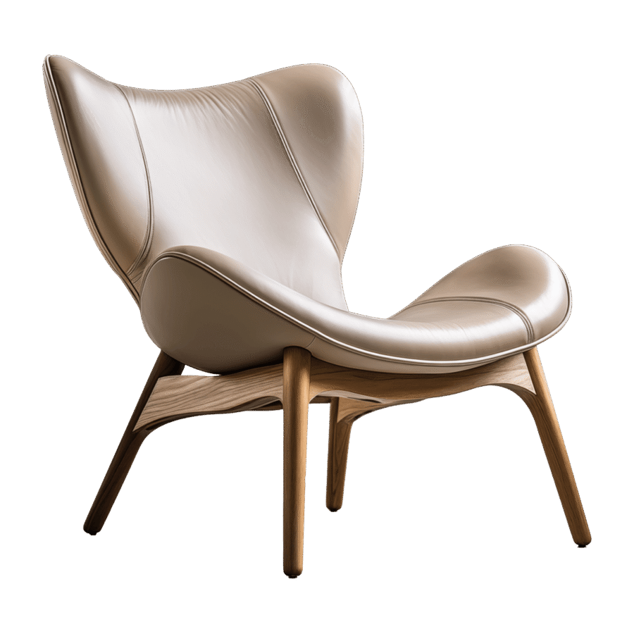 Ergonomic Wicker Papasan Chair - Image 4