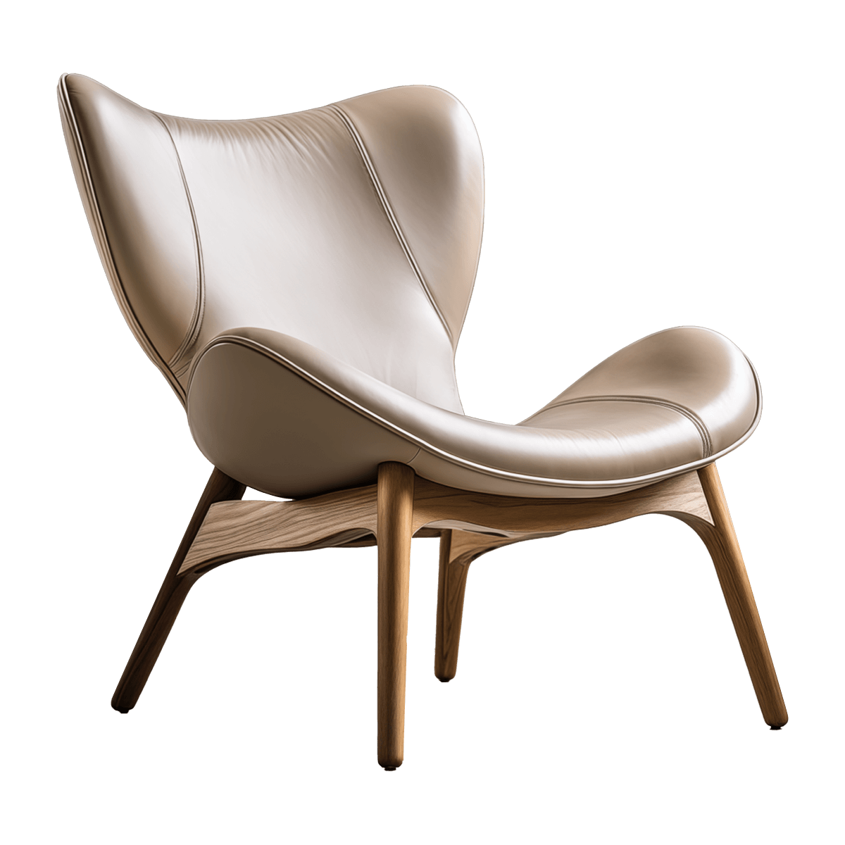 Ergonomic Wicker Papasan Chair - Image 4