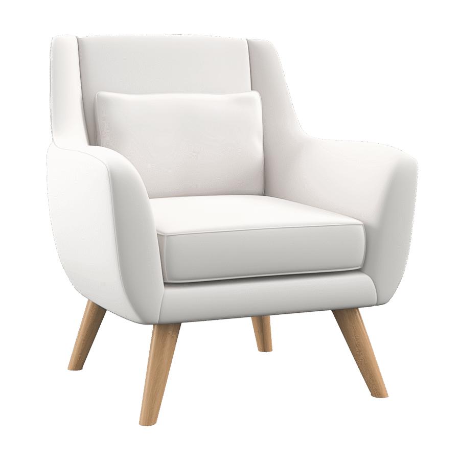 Ergonomic Wicker Papasan Chair - Image 3