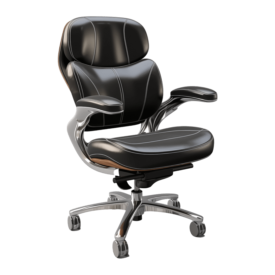 Classic PU Office Chair - Image 2